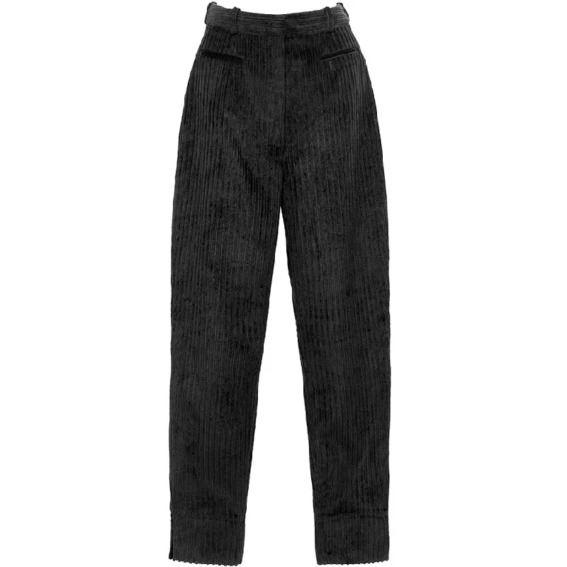 BLACK CORDUROY PANTS