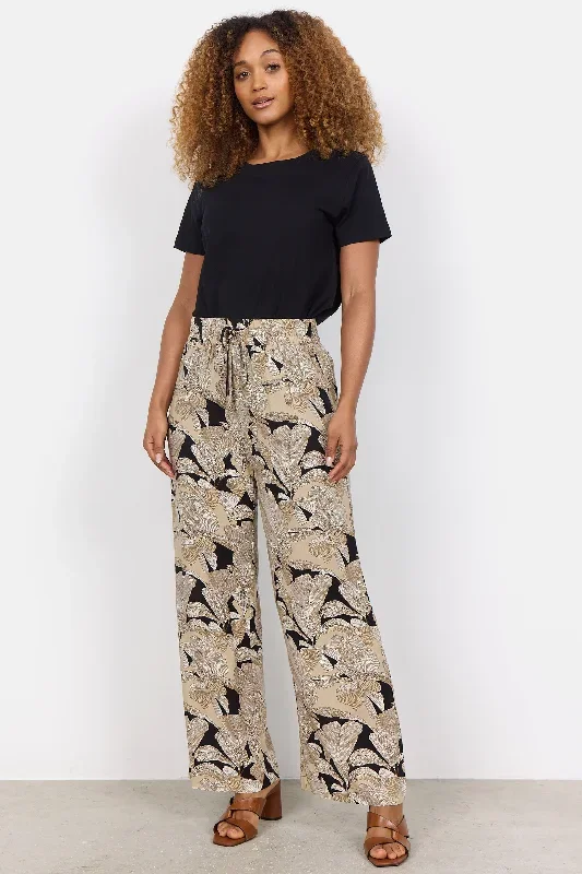 LEAF PRINT PANT