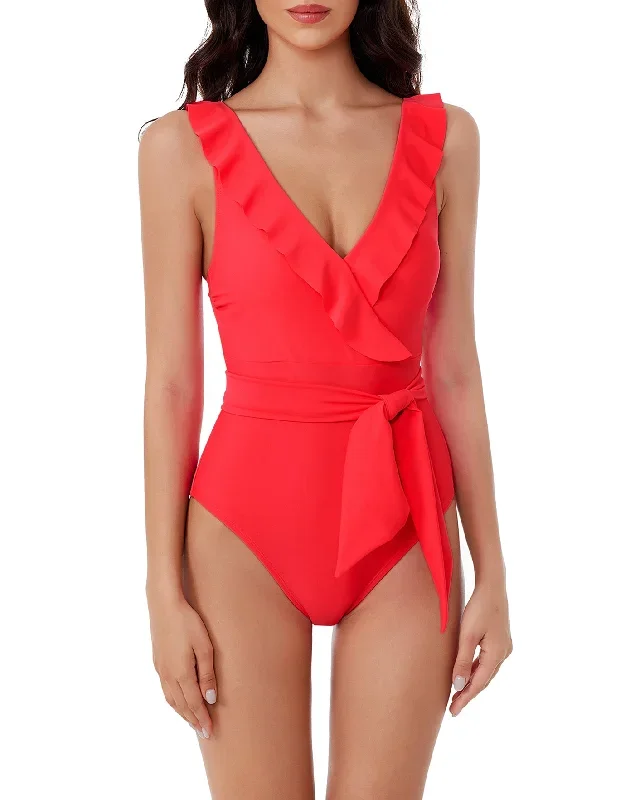 2023 BCA by Rebecca Virtue Kelly Ruffle One Piece (More colors available) - 1611131