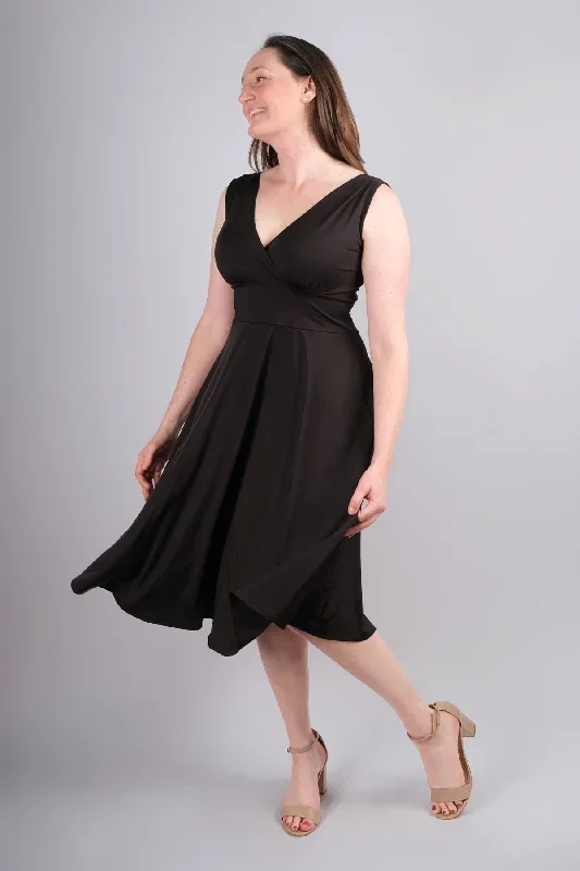 Abigail Dress - Solid Black