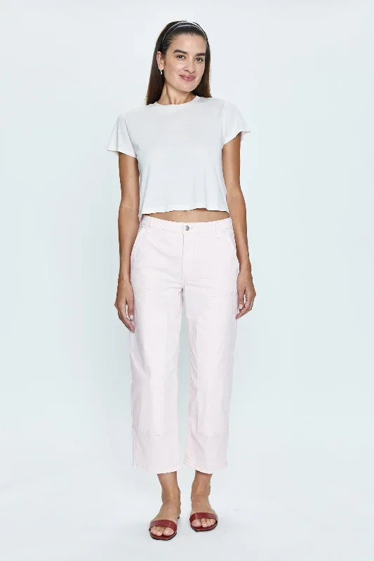 Ashton Carpenter Pant - Soft Blush