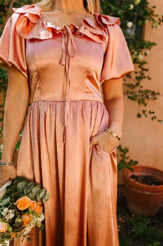 billie-dress-in-apricot-crush-satin