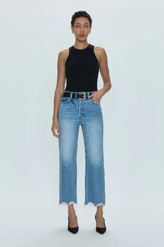 Cassie Super High Rise Straight - Era Vintage