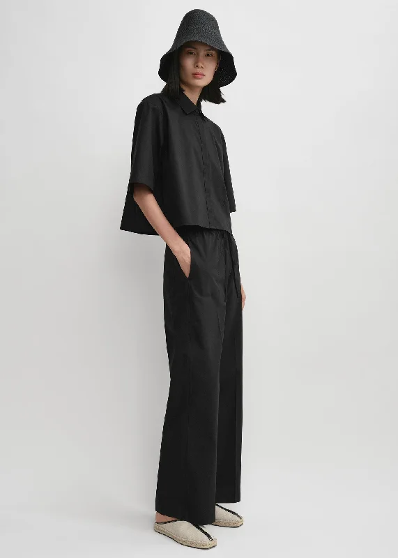 cropped-cotton-poplin-shirt-black