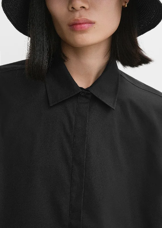 cropped-cotton-poplin-shirt-black