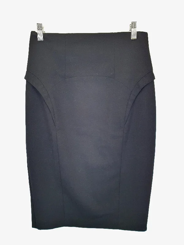 Cue Timeless Office Midi Skirt Size 10