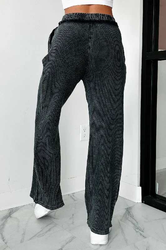 distancing-myself-waffle-knit-lounge-pants-black