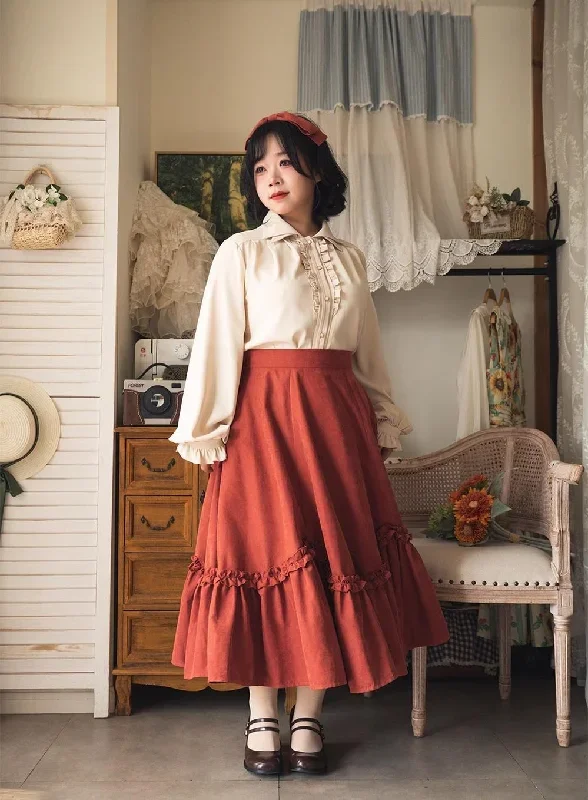 elegant-lolita-skirt-retro-classic-petal-swing-skirt