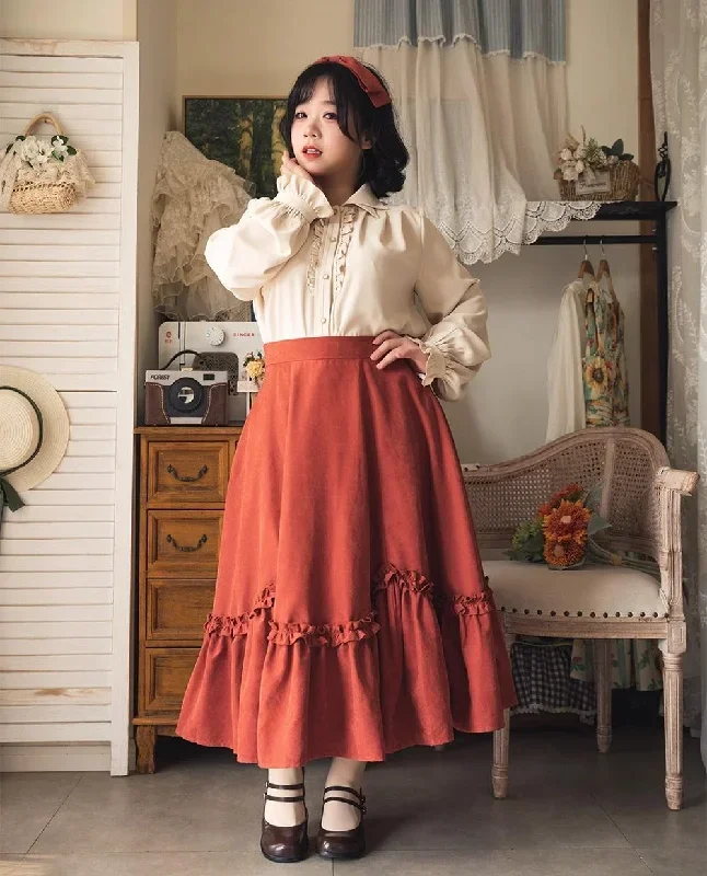 elegant-lolita-skirt-retro-classic-petal-swing-skirt