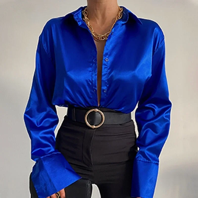 elegant-satin-long-sleeve-blouses-women-2022-autumn-vintage-blue-green-silk-shirt-women-casual-loose-button-up-street-shirts