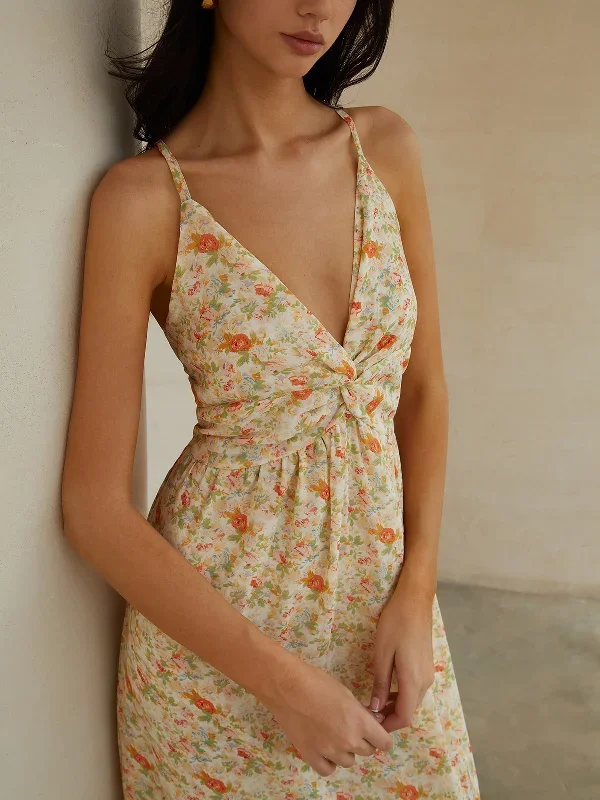 floral-backless-knotted-crisscross-cami-long-dress