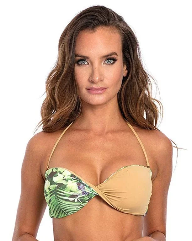 Forest Print Bikini Top 05 bandeau