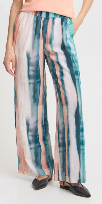 fransa-watercolour-print-pants