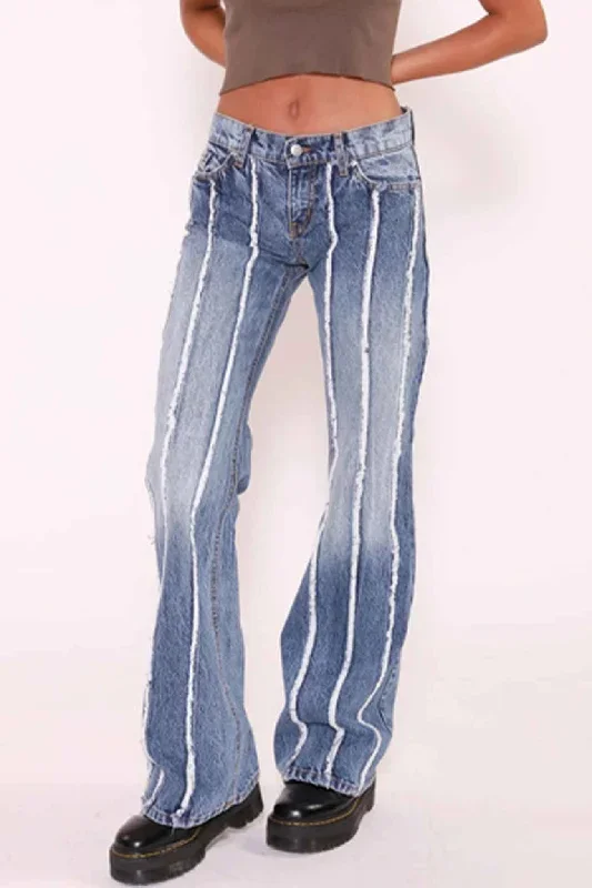 fringed-straight-leg-bootcut-jeans