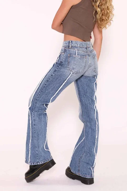 fringed-straight-leg-bootcut-jeans