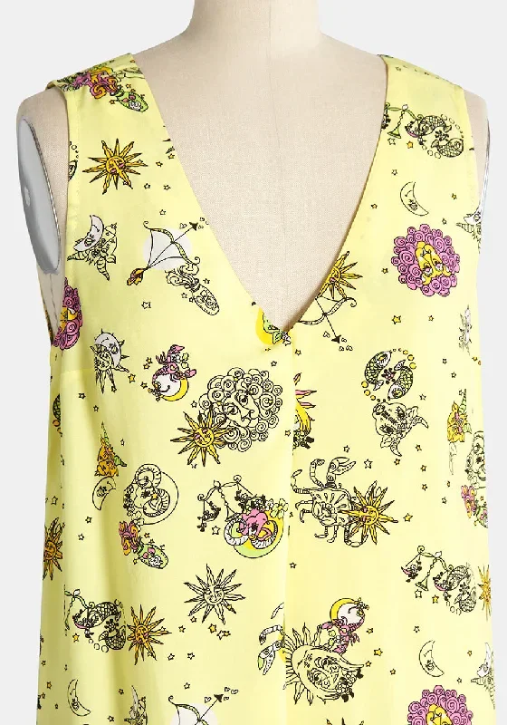 genuine-self-sleeveless-blouse-yellow