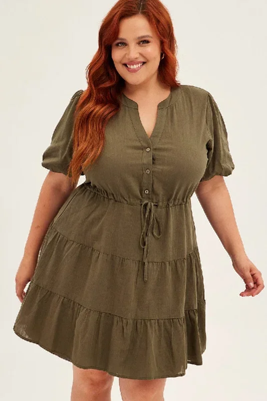 green-skater-dress-v-neck-short-sleeve-button-cdd25780-47l-2