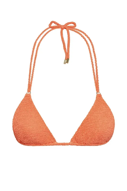 Hanalei Top - Summer Peach Crinkle