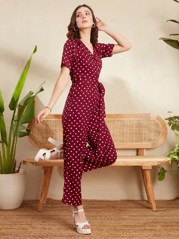 jp6186rd-berrylush-women-red-white-polka-dot-printed-notched-collar-neck-waist-tie-up-maxi-jumpsuit