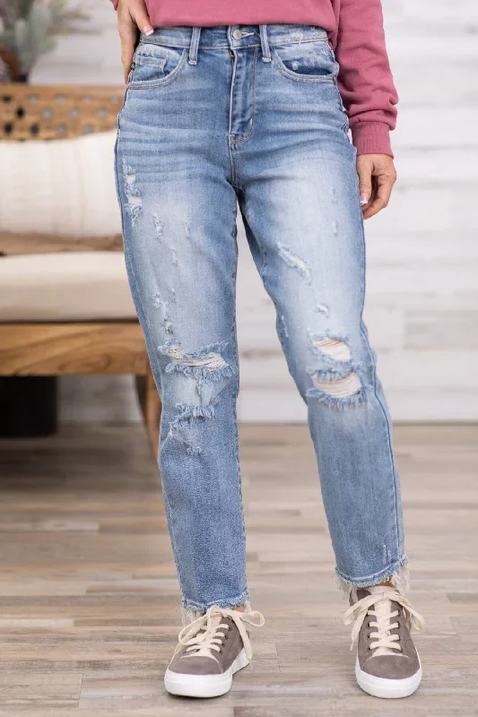 Judy Blue 90s Slim Straight Leg Jeans