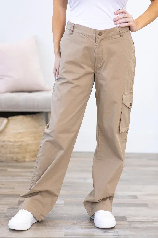 khaki-classic-cotton-cargo-pants