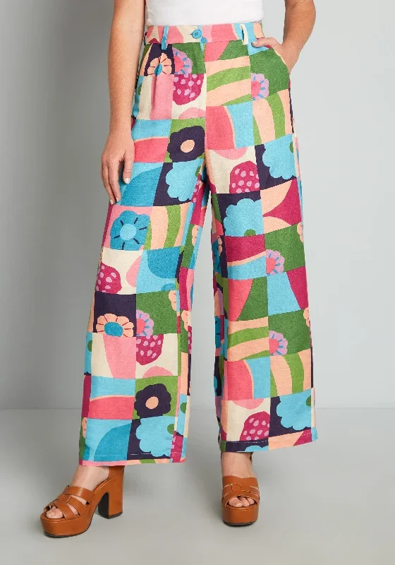 Patchwork Playground Pants