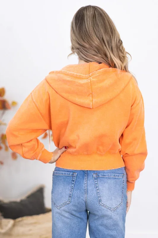 light-orange-washed-fleece-full-zip-hoodie