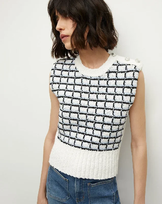 Nazife Cotton Sweater Tank