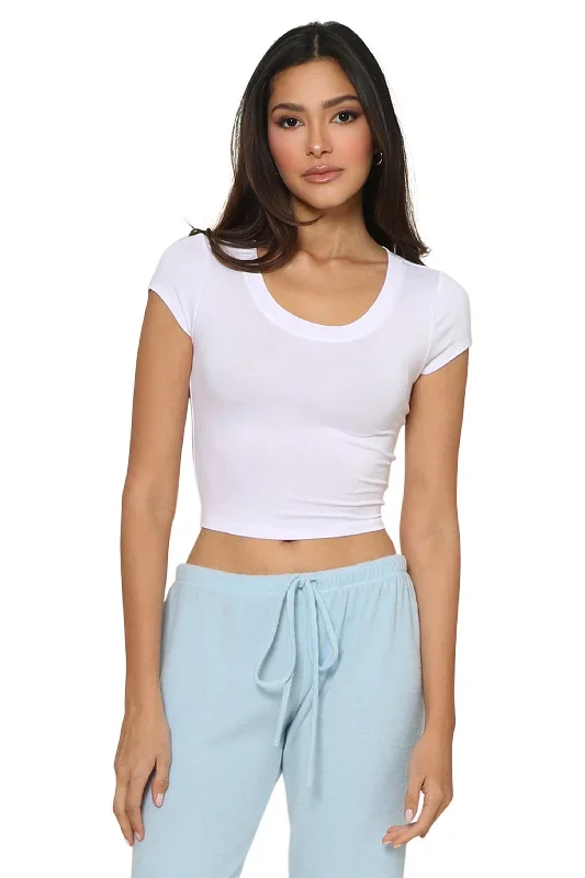 Short Sleeve Crop Top