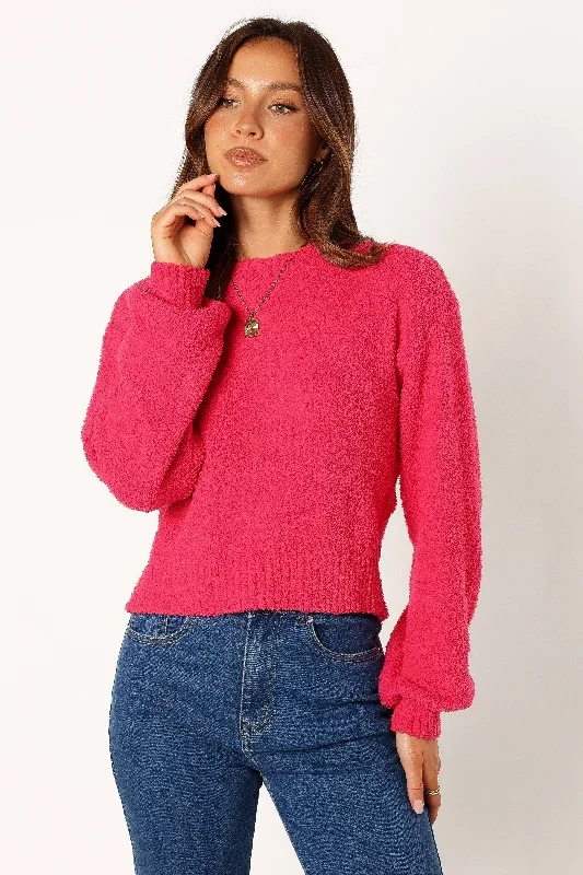 sariah-knit-sweater-magenta