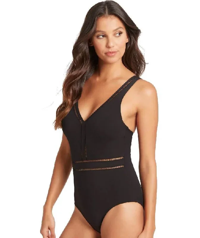 sea-level-essentials-spliced-waisted-b-dd-cup-one-piece-swimsuit-black