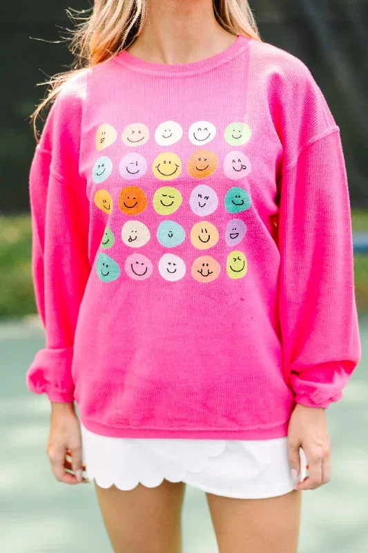 smile-today-fuchsia-pink-graphic-corded-sweatshirt