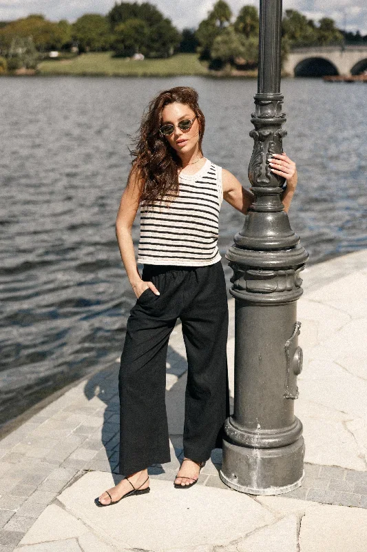 Soraya Pant - Black