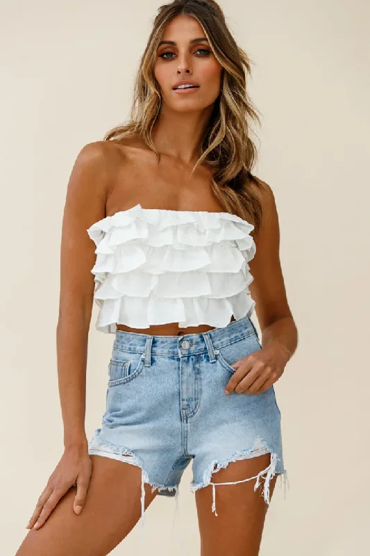 talulah-layered-ruffle-lace-up-back-crop-top-white