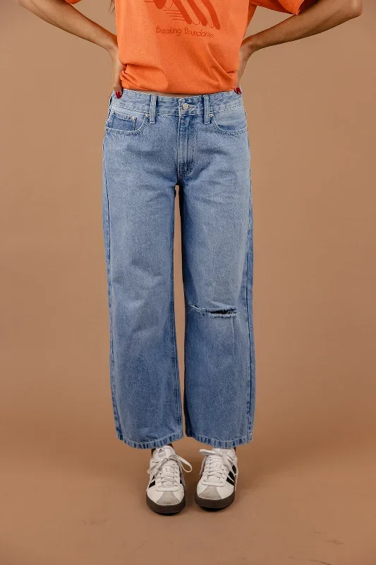 Trey Mid Rise Skater Jeans