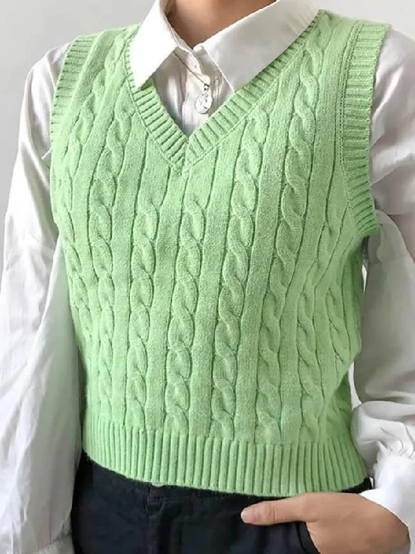 Twist Sweater Vest