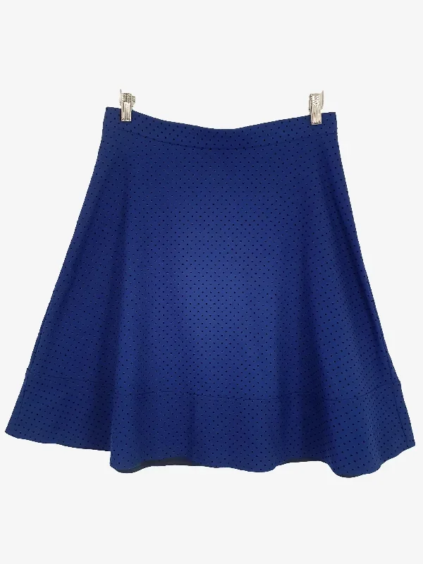 Veronika Maine Polka Dot Office Midi Skirt Size 12