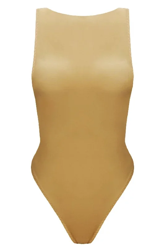 Vertex Golden Beige swimsuit