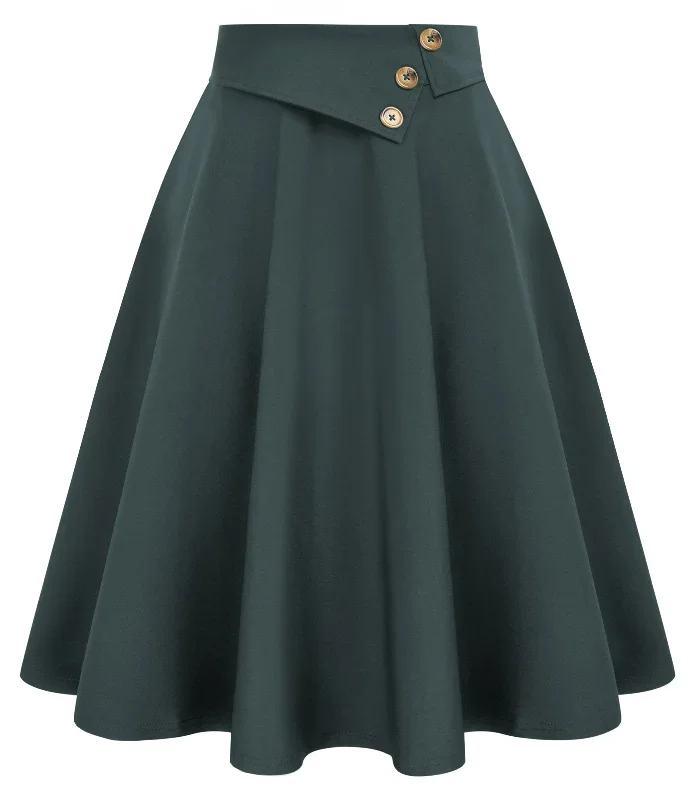 vintage-a-line-skirt-high-waisted-midi-skirt-with-pockets-buttons-1