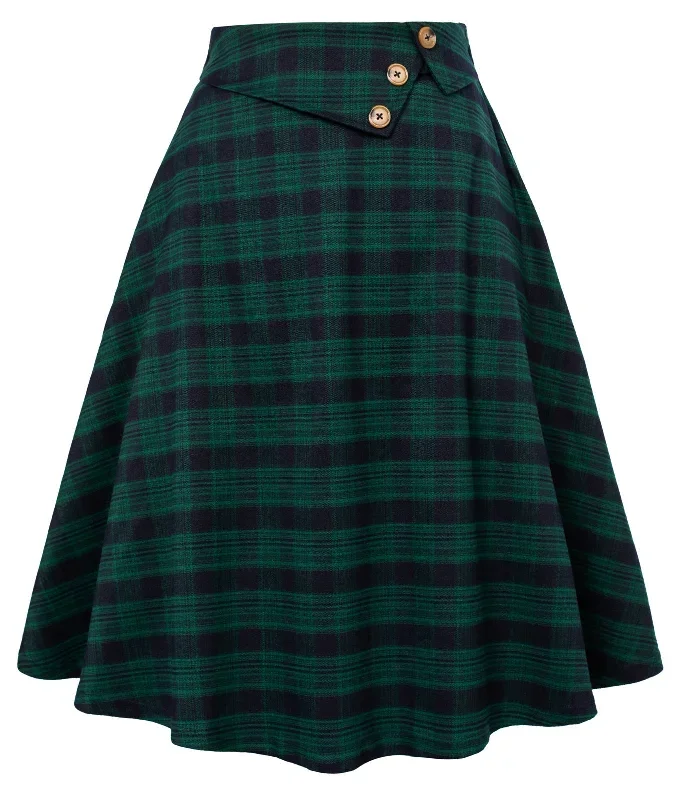 vintage-a-line-skirt-high-waisted-midi-skirt-with-pockets-buttons-1