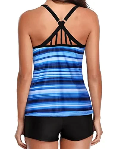 blue black stripes